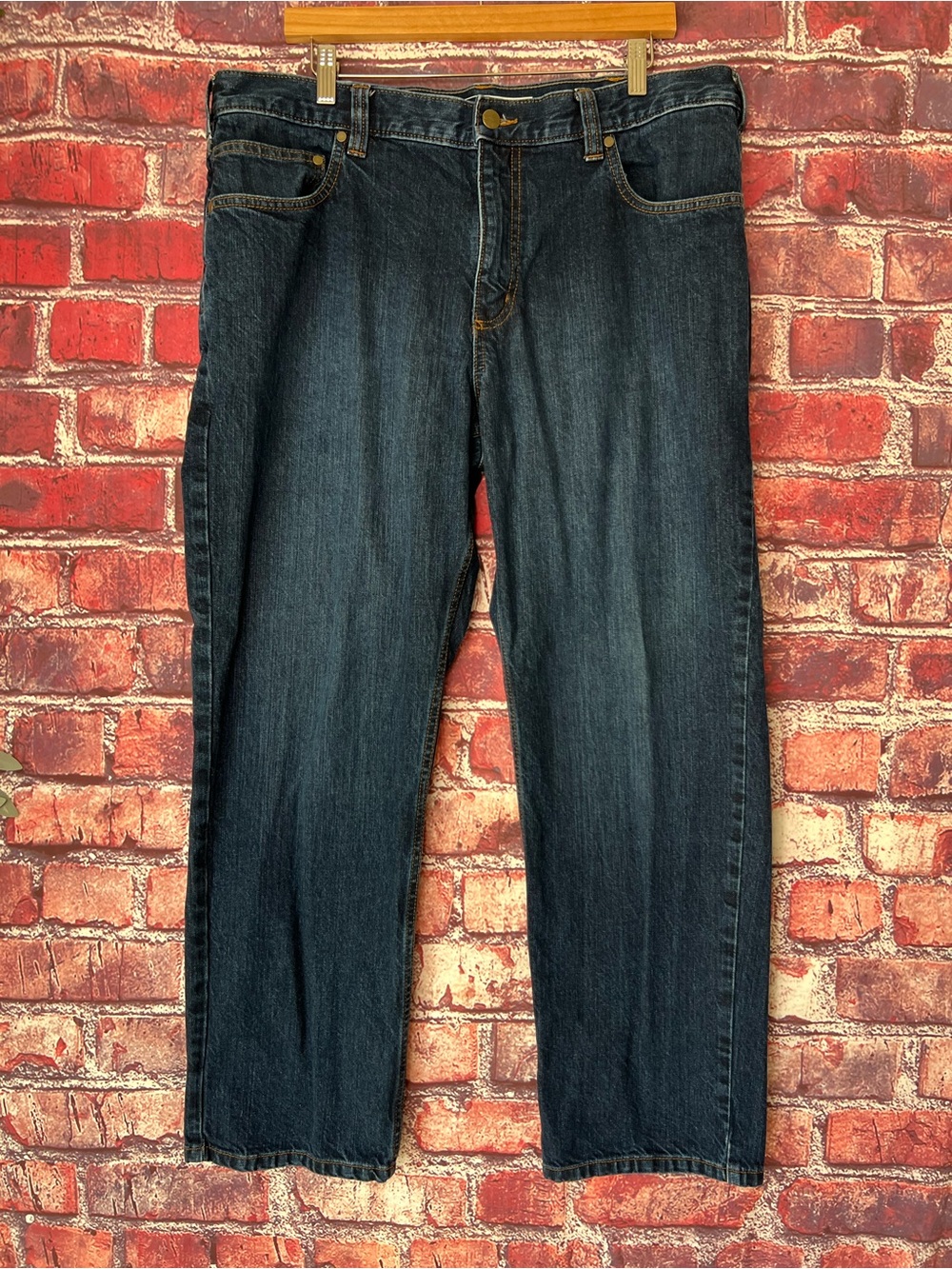 Carhartt BD5119-M Relaxed Fit 100% Cotton Denim Jeans 38x30